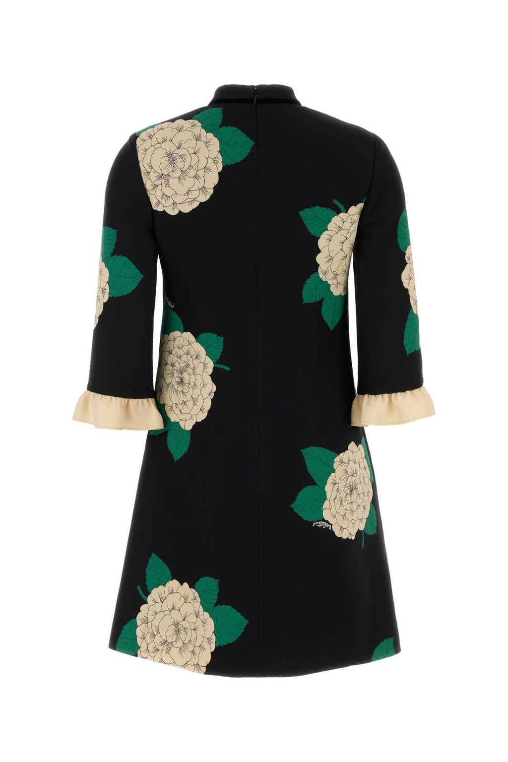 VALENTINO GARAVANI DRESS | PATTERN | CREPE C For Women Exterior: 65% Virgin wool 35% Silk Lining: 100% Silk