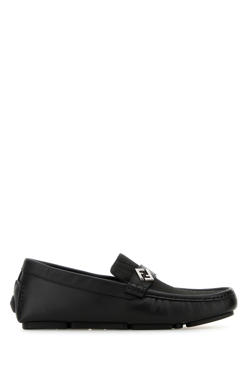 FENDI DRIVER TESS.FF SFUMATO+VITELLO For Men 65%PA,35%CO+100%RES+100%VIT+Interno:100%VIT