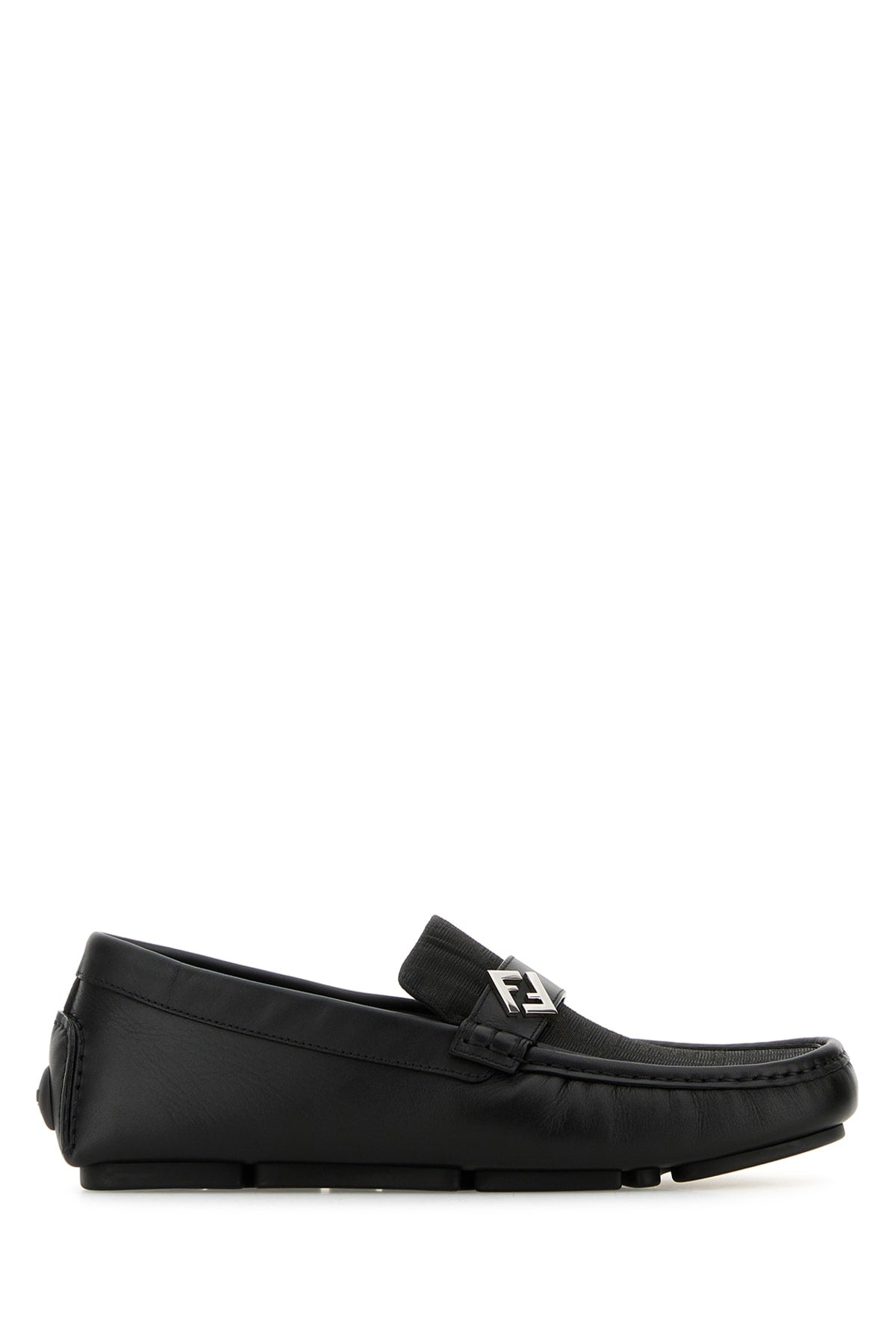 FENDI DRIVER TESS.FF SFUMATO+VITELLO For Men 65%PA,35%CO+100%RES+100%VIT+Interno:100%VIT