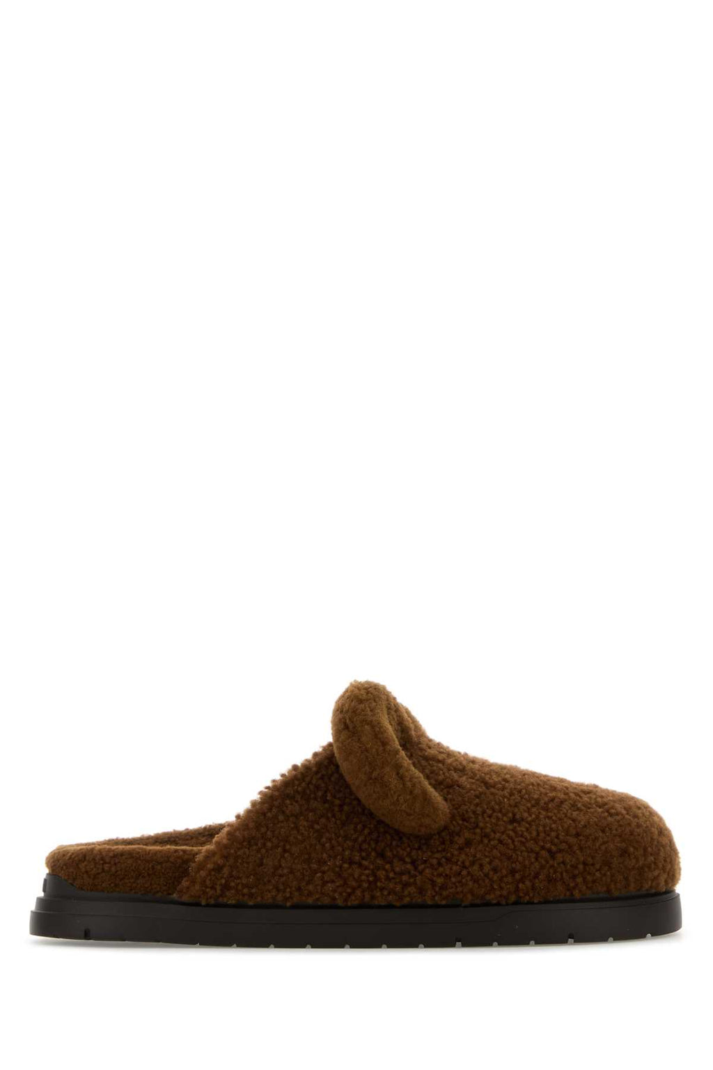 FENDI CIABATTA FUR CON ORECCHIE For Men Exterior: 100% Shearling Interior: 100% Shearling Sole: Rubber