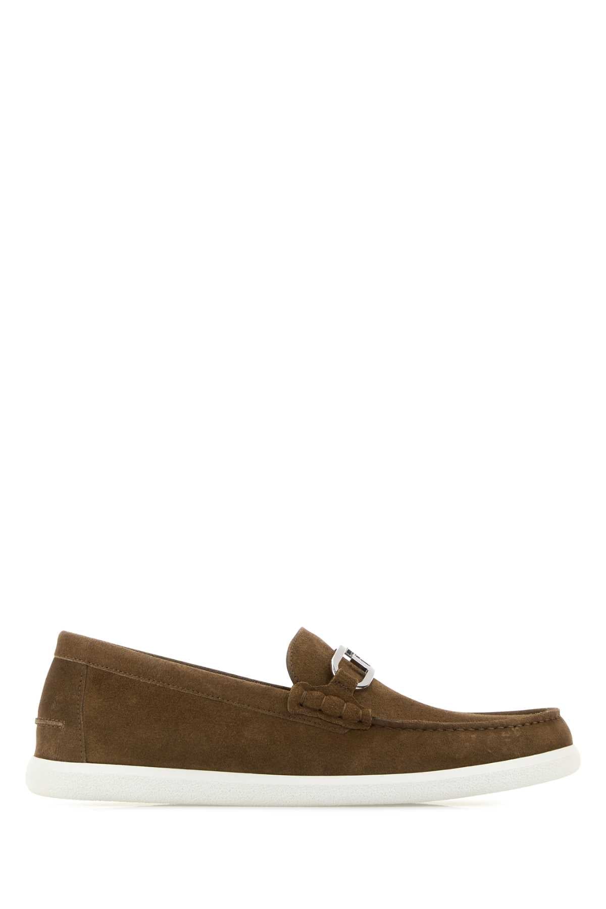 FENDI O?LOCK CROSTA For Men Exterior: 100% Suede Interior: 100% Calf Sole: Rubber