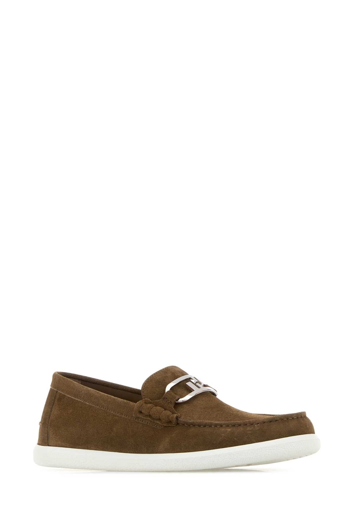FENDI O?LOCK CROSTA For Men Exterior: 100% Suede Interior: 100% Calf Sole: Rubber