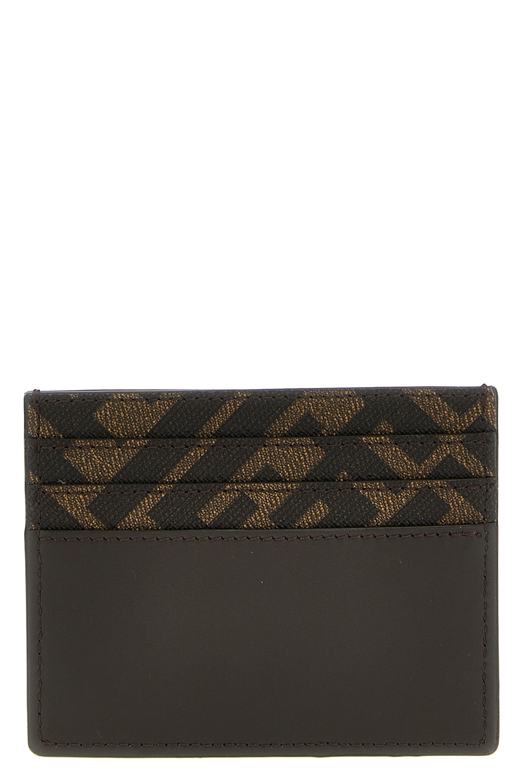 FENDI 'Squared FF' card holder For Men 100% bos taurus