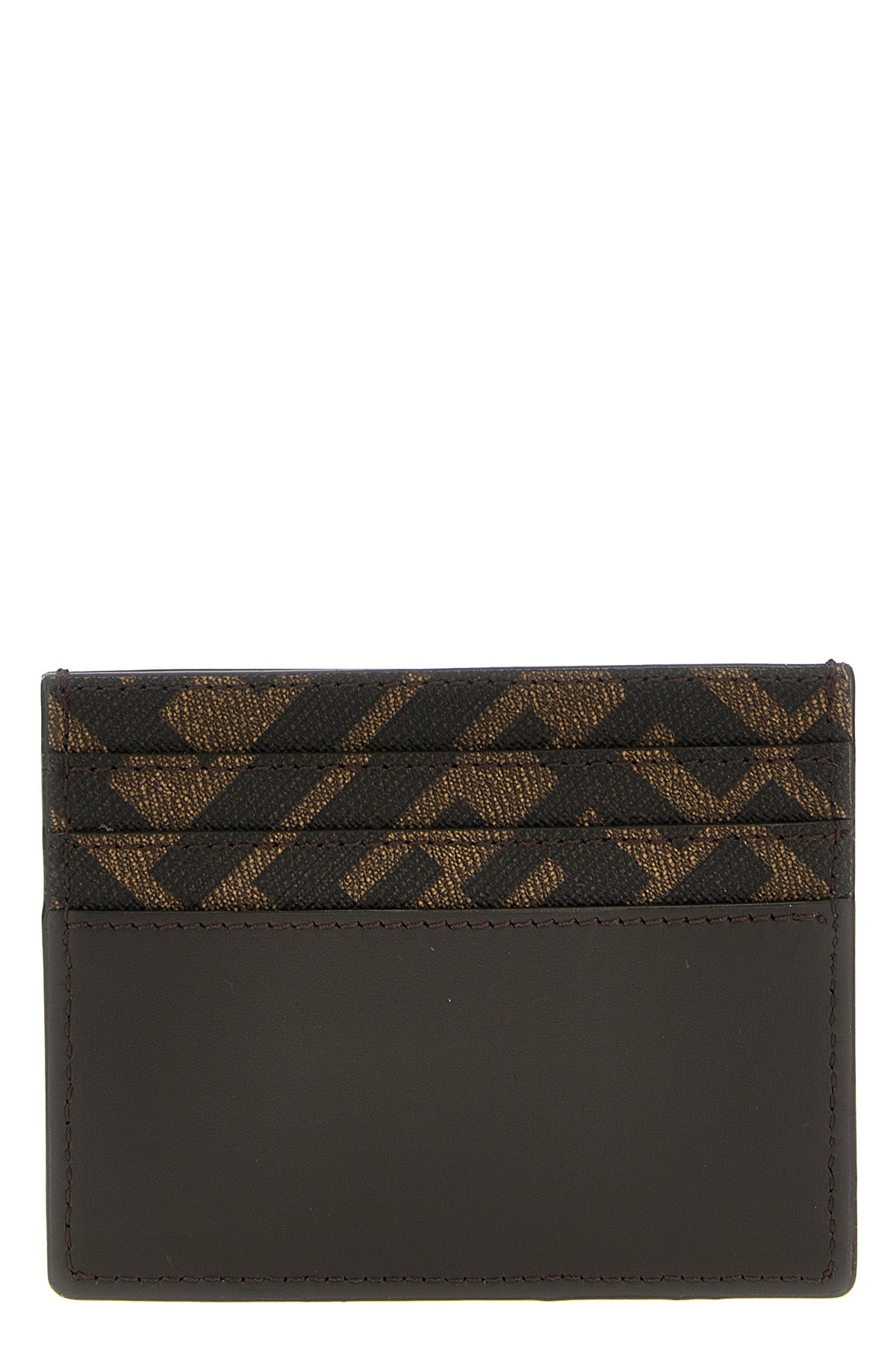FENDI 'Squared FF' card holder For Men 100% bos taurus
