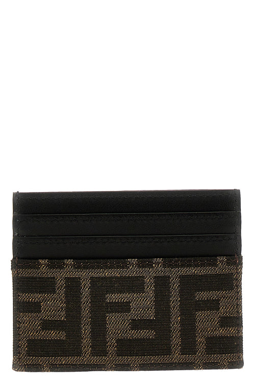 FENDI 'FF' card holder For Men 100% calfskin leather (Bos Taurus)