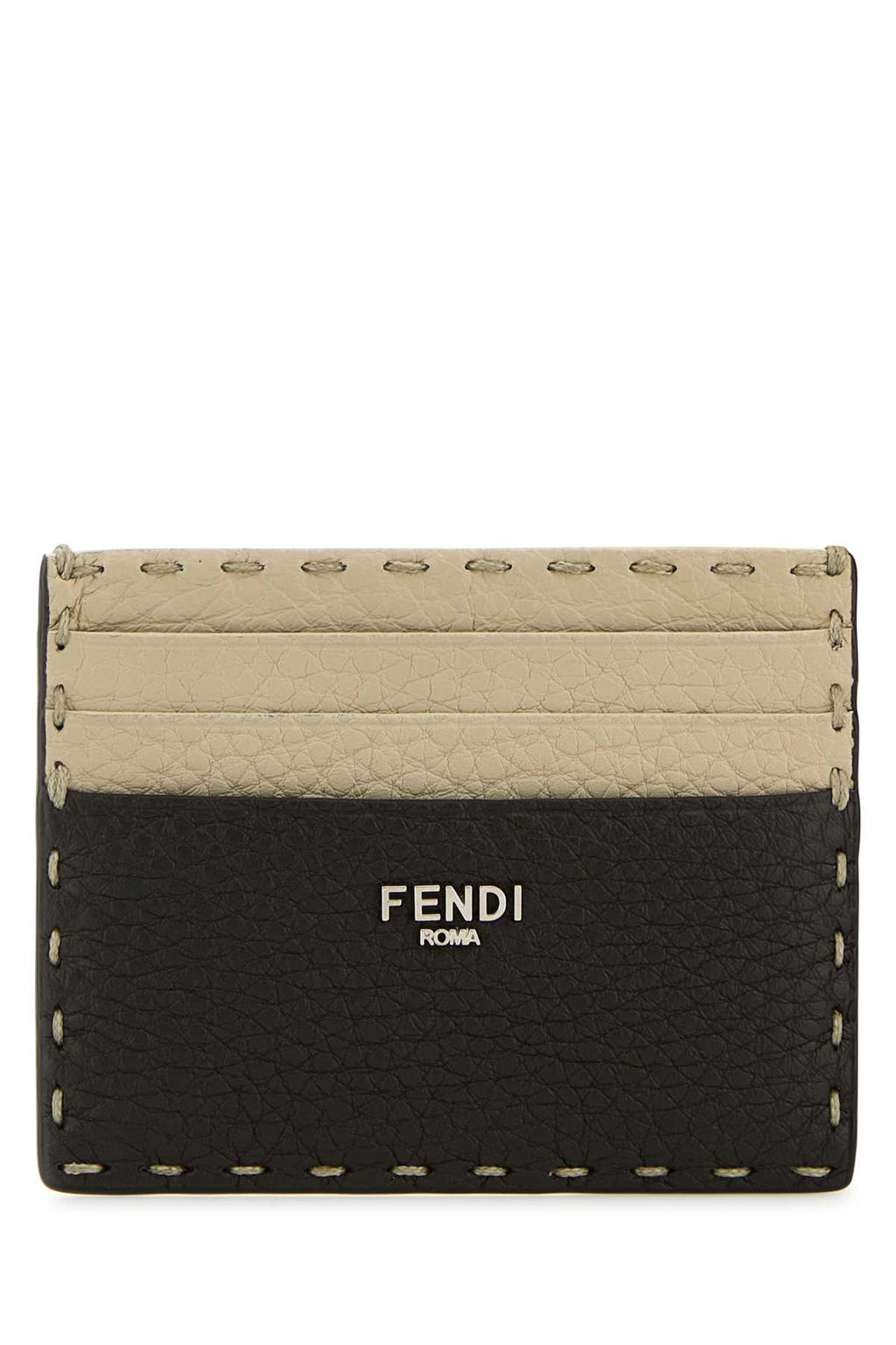 FENDI EBA+LATT+BEIGE ETN+P For Men Exterior: 100% Leather Finishing: Silver metal