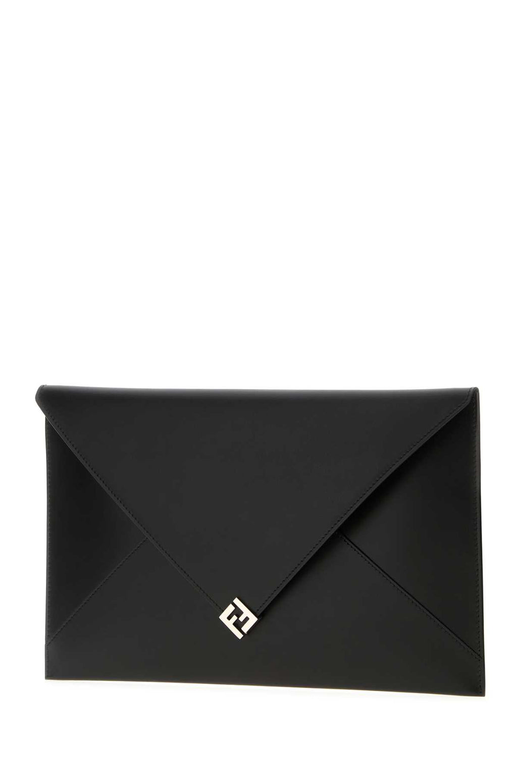 FENDI BUSTINA GRAN DE LISCIA CON PLACCA FF For Men Exterior: 100% Leather Lining: 100% Fabric Finishing: Silver metal