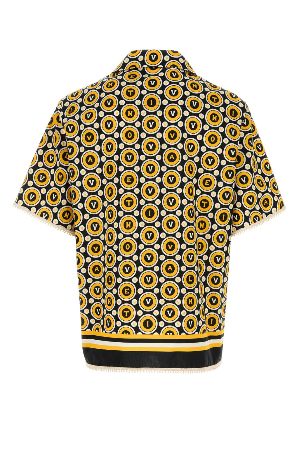 VALENTINO GARAVANI CAMICIA BOWLING | BULLES For Men Exterior: 100% Cotton