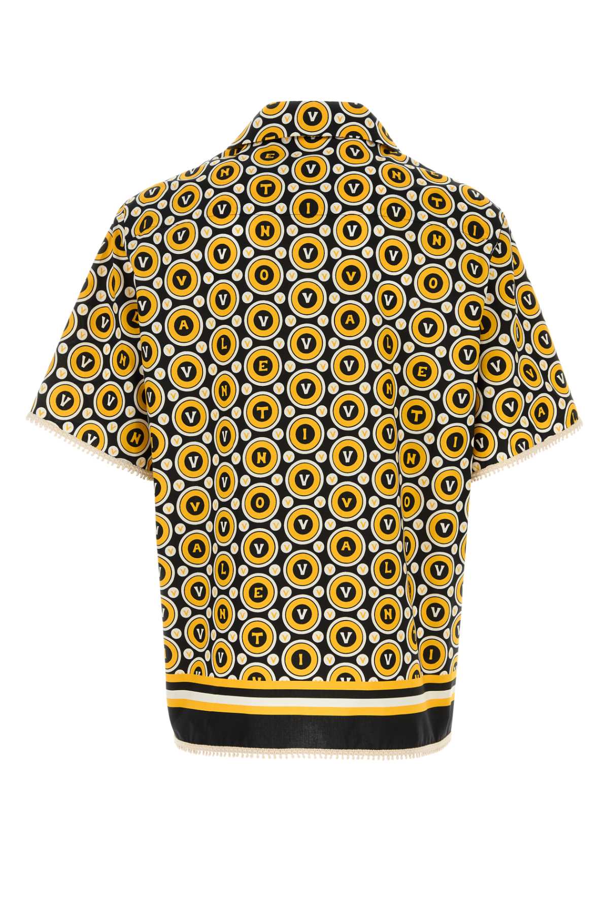 VALENTINO GARAVANI CAMICIA BOWLING | BULLES For Men Exterior: 100% Cotton