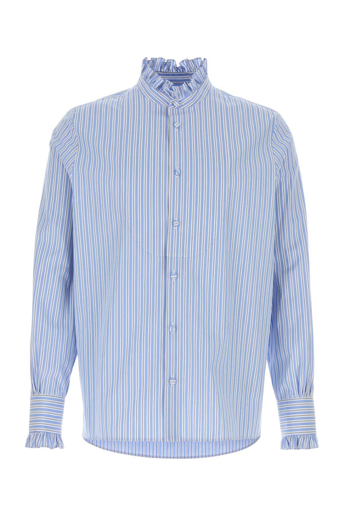 VALENTINO GARAVANI CAMICIA APERTA CON PLASTR For Men Exterior: 100% Cotton
