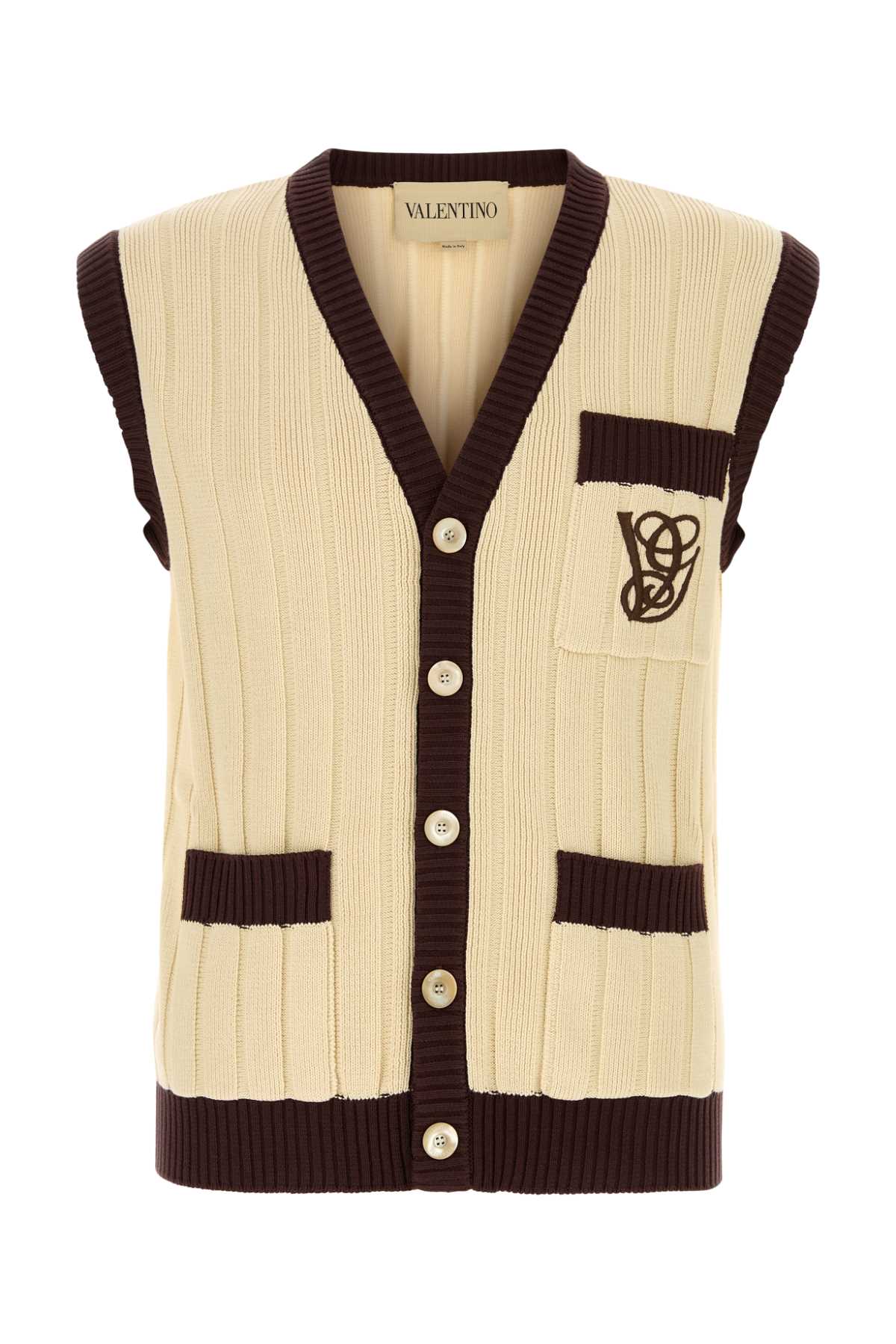 VALENTINO GARAVANI GILET MAGLIA | VG | COTTO