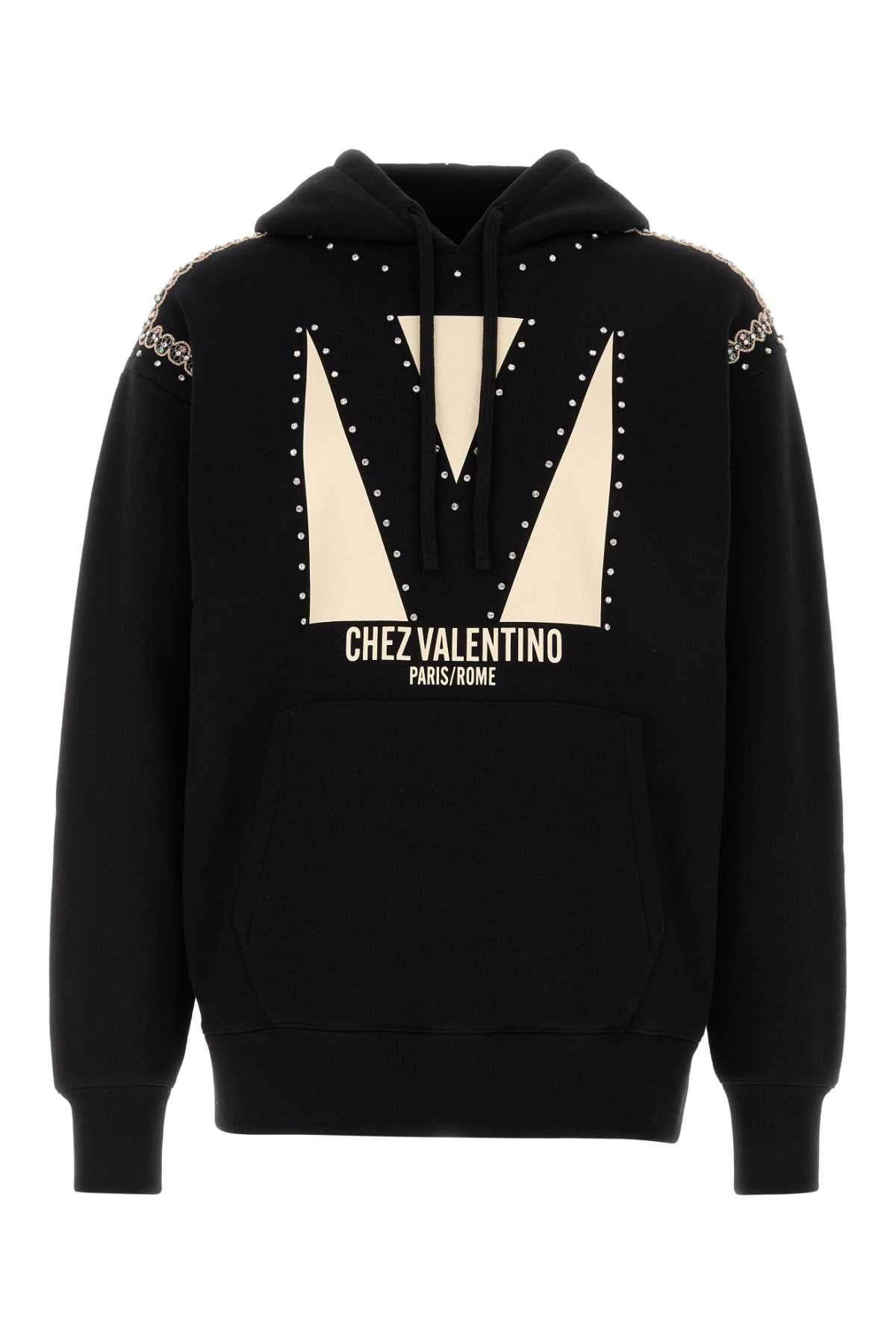 VALENTINO GARAVANI JERSEY FELPA | EMBROIDERI For Men Exterior: 100% Cotton