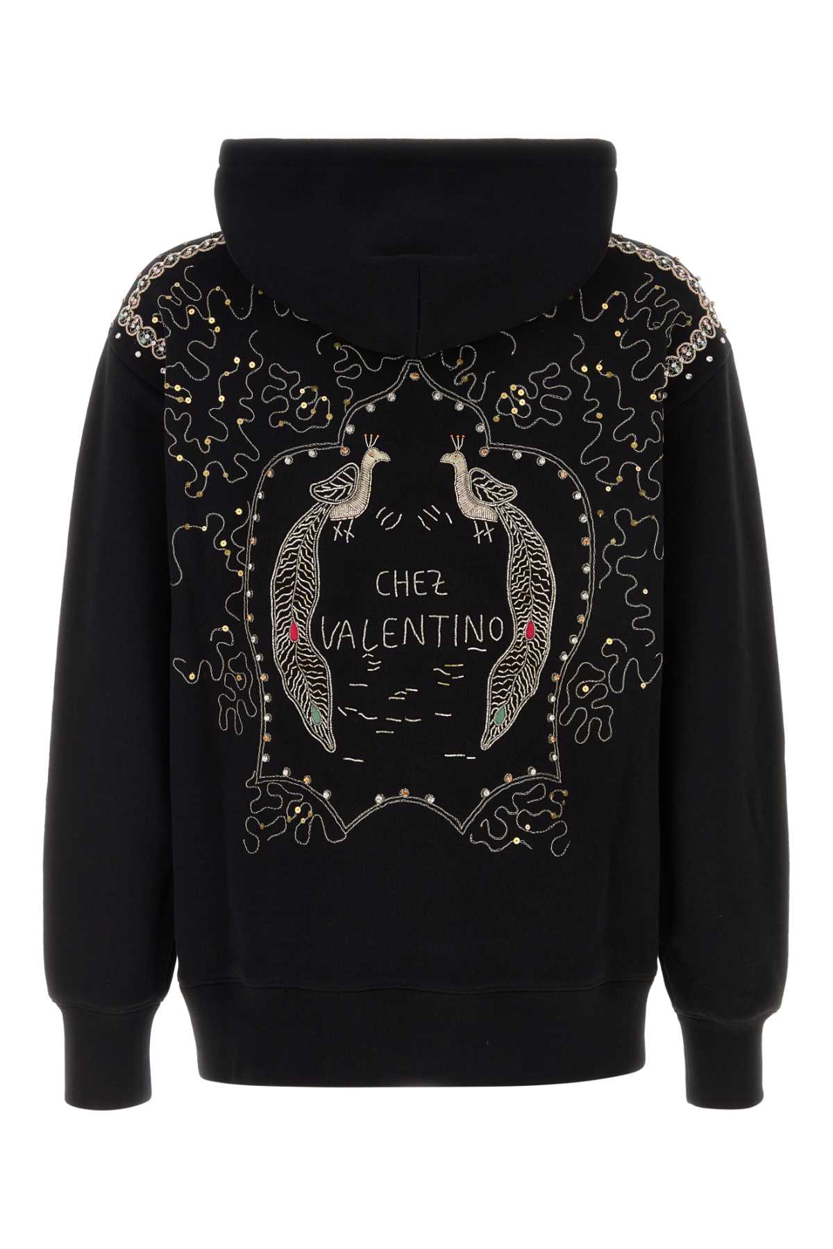 VALENTINO GARAVANI JERSEY FELPA | EMBROIDERI For Men Exterior: 100% Cotton