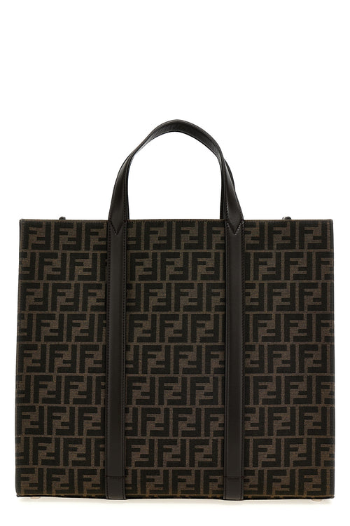 FENDI 'FF' shopping bag For Unisex 62% polyester 33% cotton 5% res