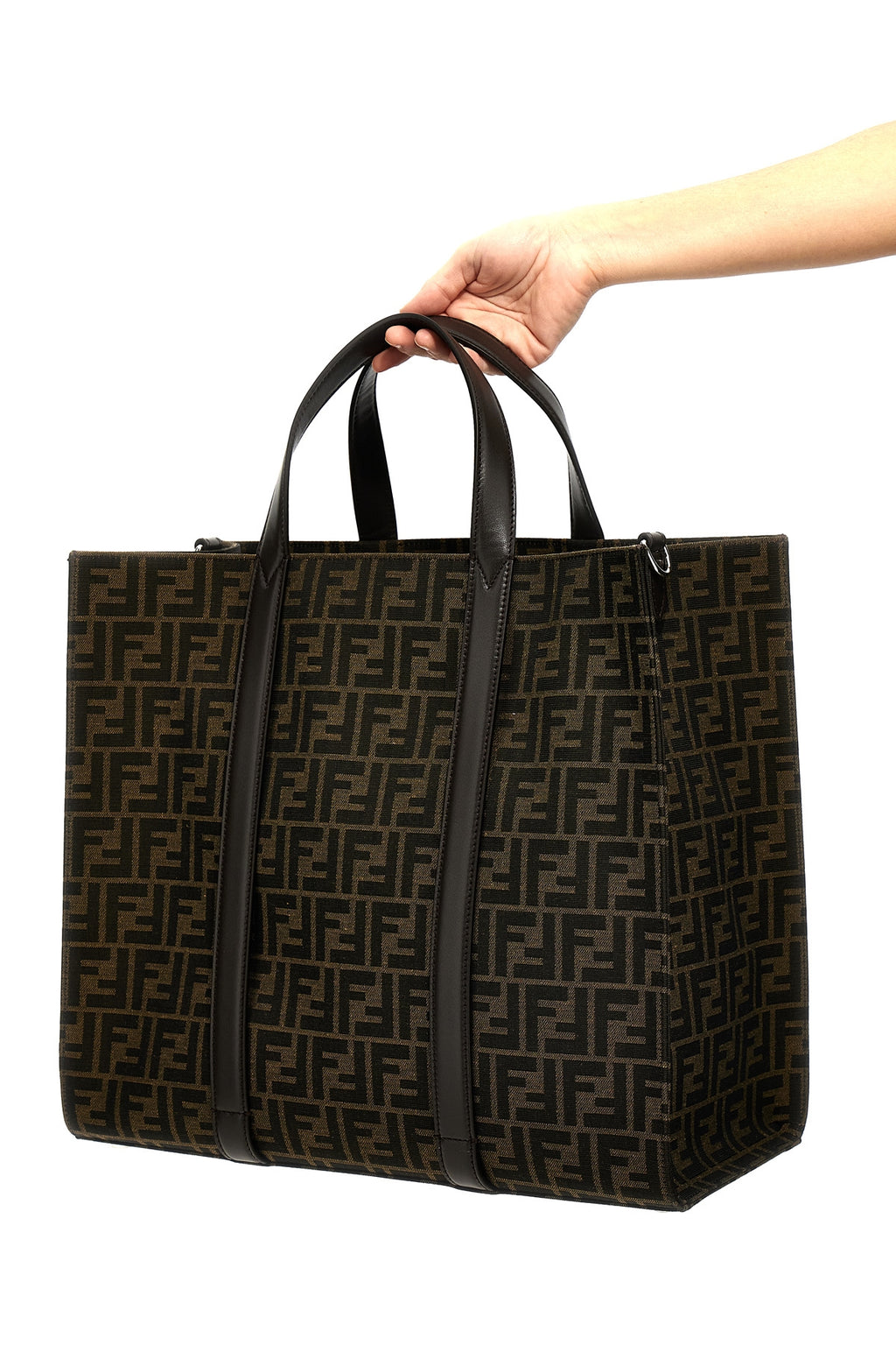 FENDI 'FF' shopping bag For Unisex 62% polyester 33% cotton 5% res