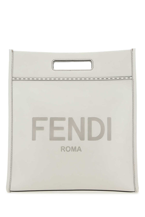 FENDI BORSA For Men Exterior: 100% Calf Lining: 90% Polyester 10% Polyurethane Finishing: Silver metal