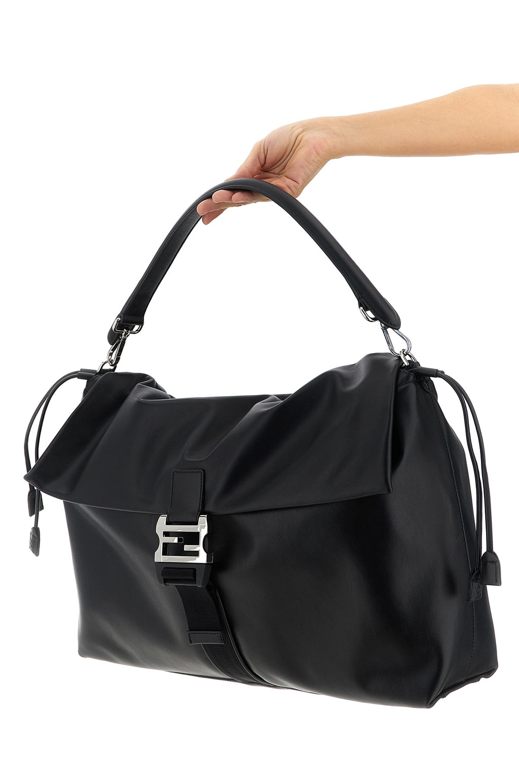 FENDI 'Fendi Flux' maxi shoulder bag For Men 100% calfskin leather (Bos Taurus)