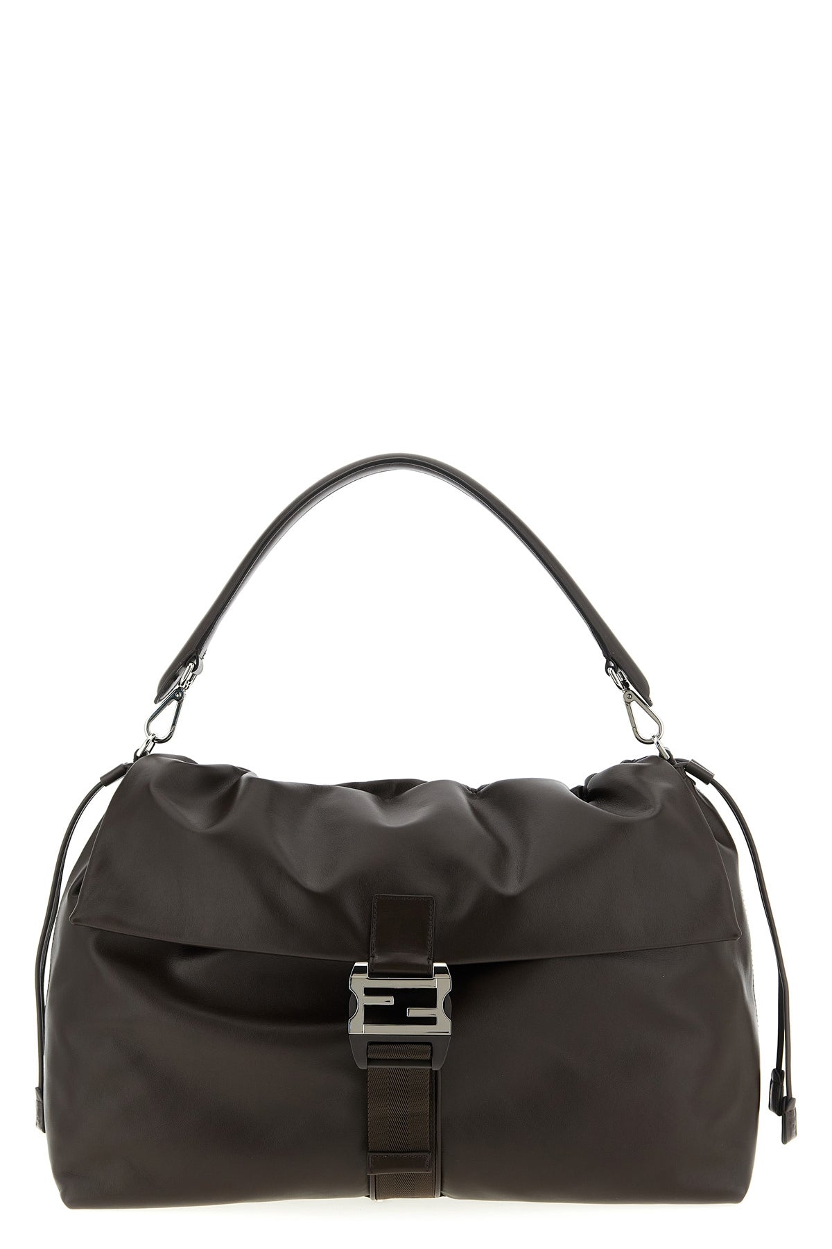 FENDI 'Fendi Flux Maxi Messanger' handbag For Men 100% calfskin leather (Bos Taurus)