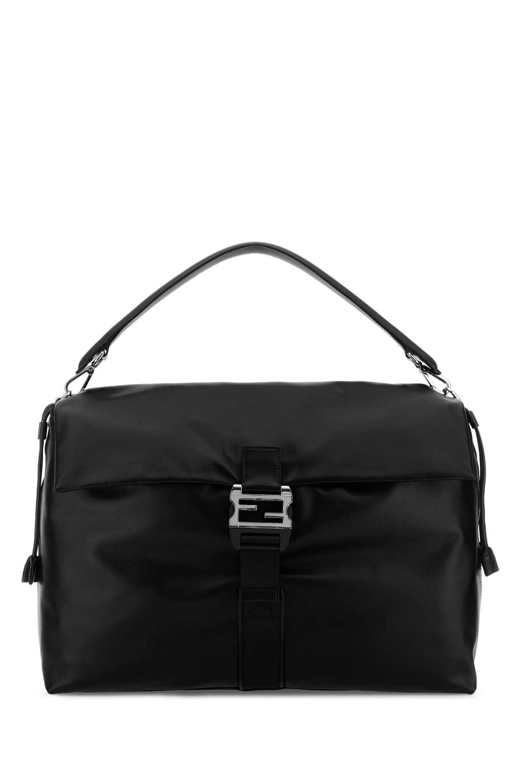 FENDI MAMMA BAGUETTE GRANDE For Men Exterior: 100% Calf Lining: 100% Fabric Finishing: Silver metal