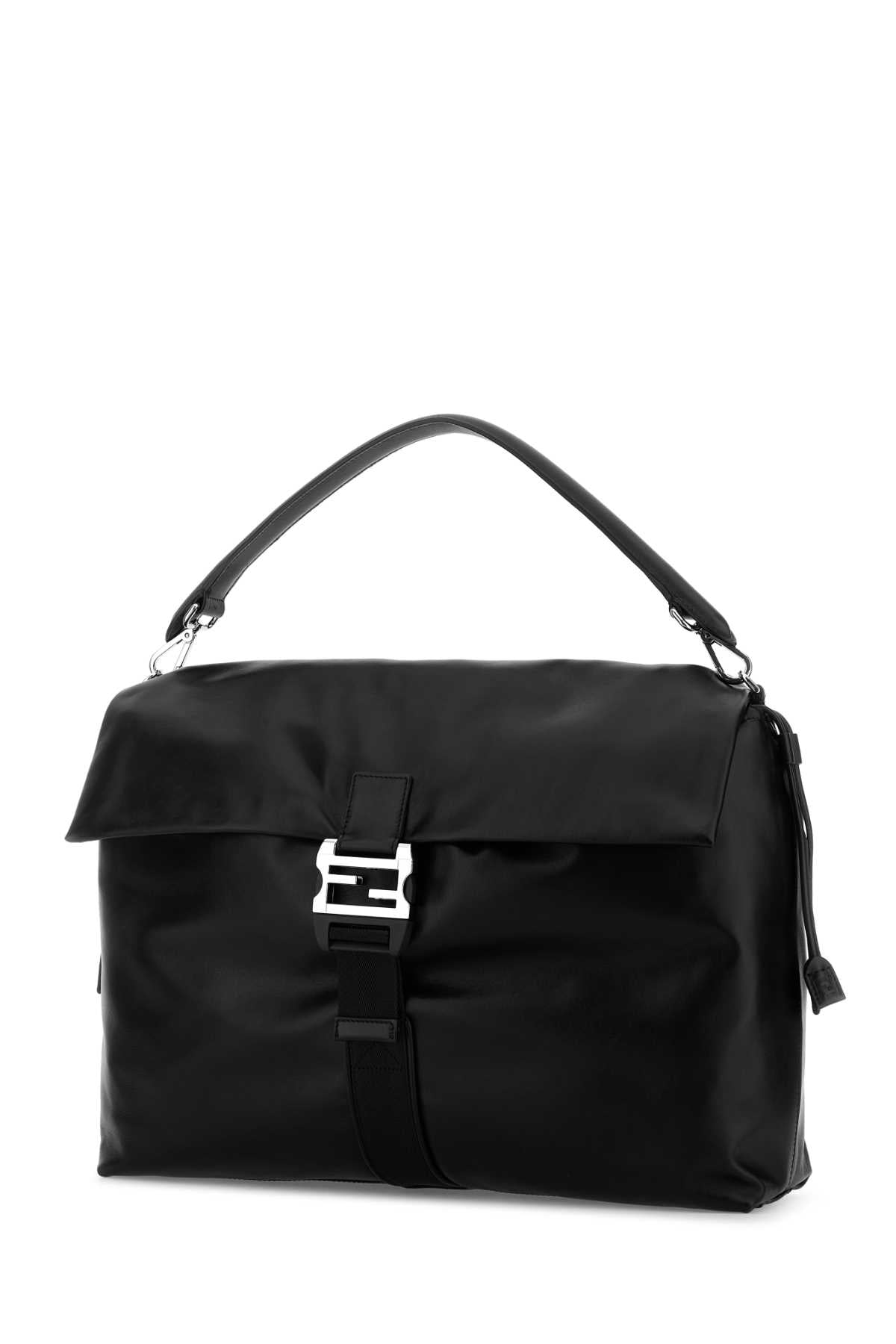 FENDI MAMMA BAGUETTE GRANDE For Men Exterior: 100% Calf Lining: 100% Fabric Finishing: Silver metal