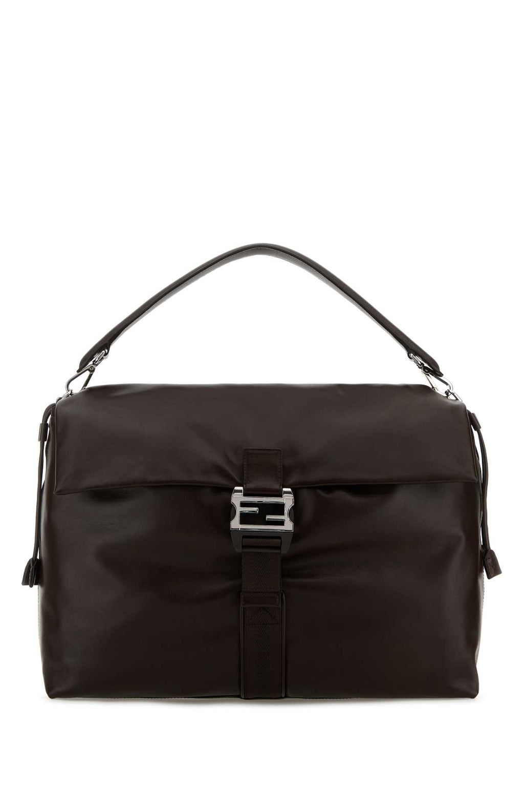 FENDI MAMMA BAGUETTE GRANDE For Men Exterior: 100% Calf Lining: 100% Fabric Finishing: Silver metal