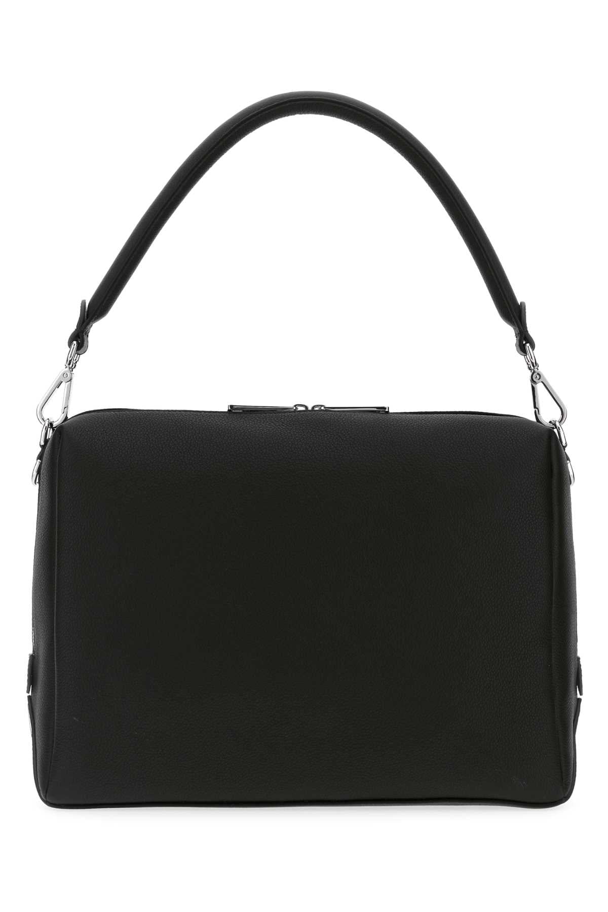 FENDI FENDI LUI LARGE For Men Exterior: 100% Calf Lining: 100% Fabric Finishing: Silver metal