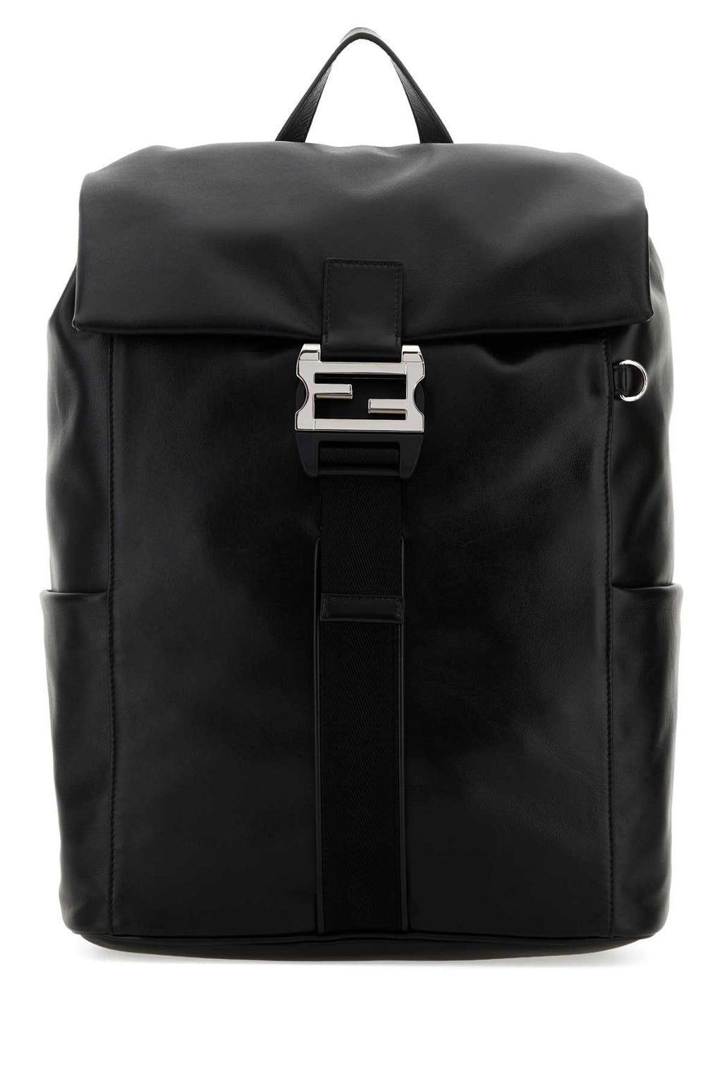 FENDI BAGUETTE BACKPACK For Men Exterior: 100% Calf Lining: 100% Fabric Finishing: Silver metal