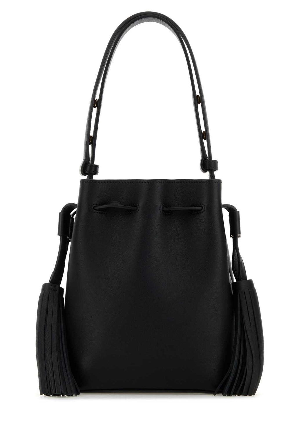 VALENTINO GARAVANI SMALL DRAWSTRING BAG | SO For Women Exterior: 100% Leather Lining: 100% Suede Finishing: Golden metal