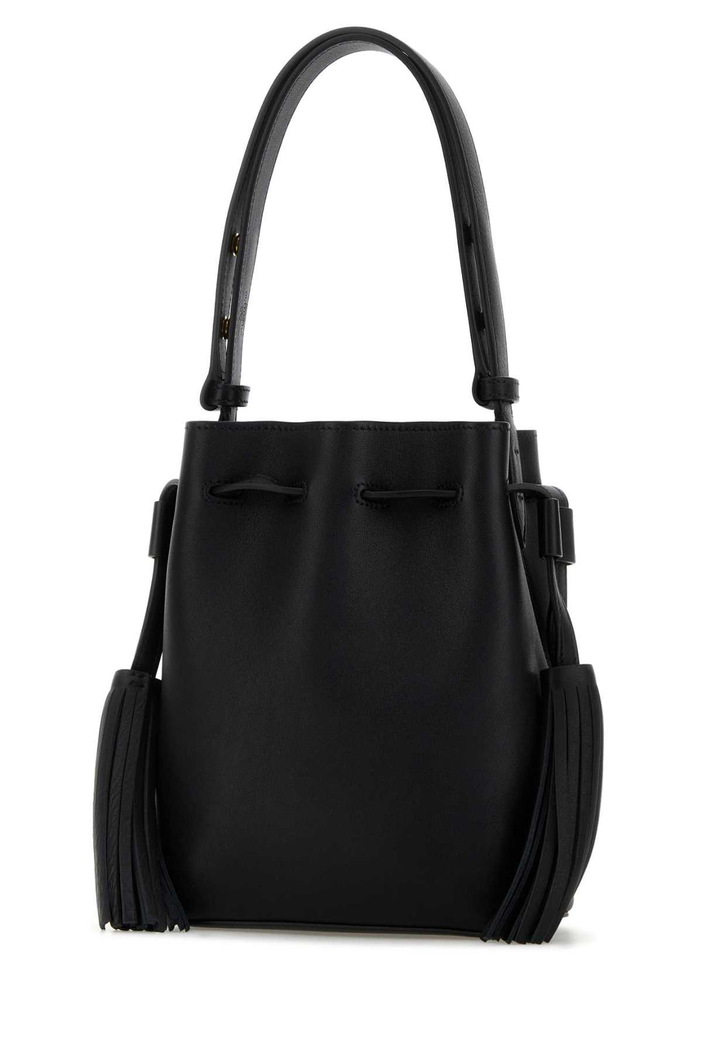 VALENTINO GARAVANI SMALL DRAWSTRING BAG | SO For Women Exterior: 100% Leather Lining: 100% Suede Finishing: Golden metal