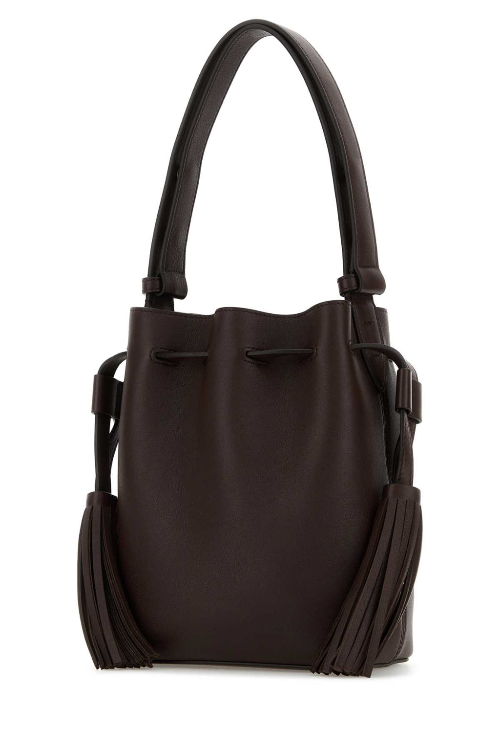 VALENTINO GARAVANI SMALL DRAWSTRING BAG | SO For Women Exterior: 100% Leather Lining: 100% Suede Finishing: Golden metal