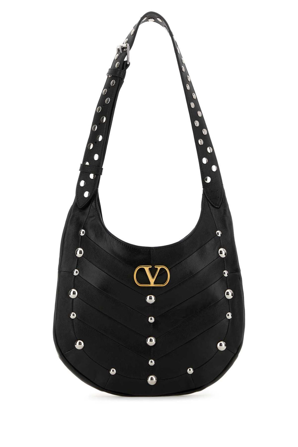 VALENTINO GARAVANI SMALL HOBO | HOBOHO | PAT For Women Exterior: 100% Leather Lining:100% Leather