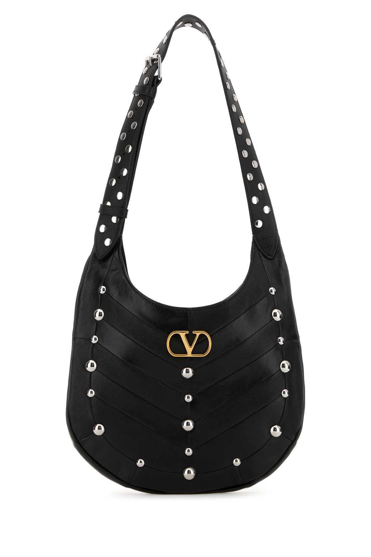 VALENTINO GARAVANI SMALL HOBO | HOBOHO | PAT For Women Exterior: 100% Leather Lining:100% Leather