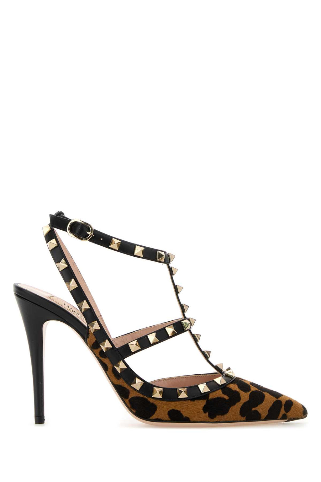 VALENTINO GARAVANI ANKLE STRAP | ROCKSTUD | For Women Exterior: 100% Leather Interior: 100% Leather Sole: Leather