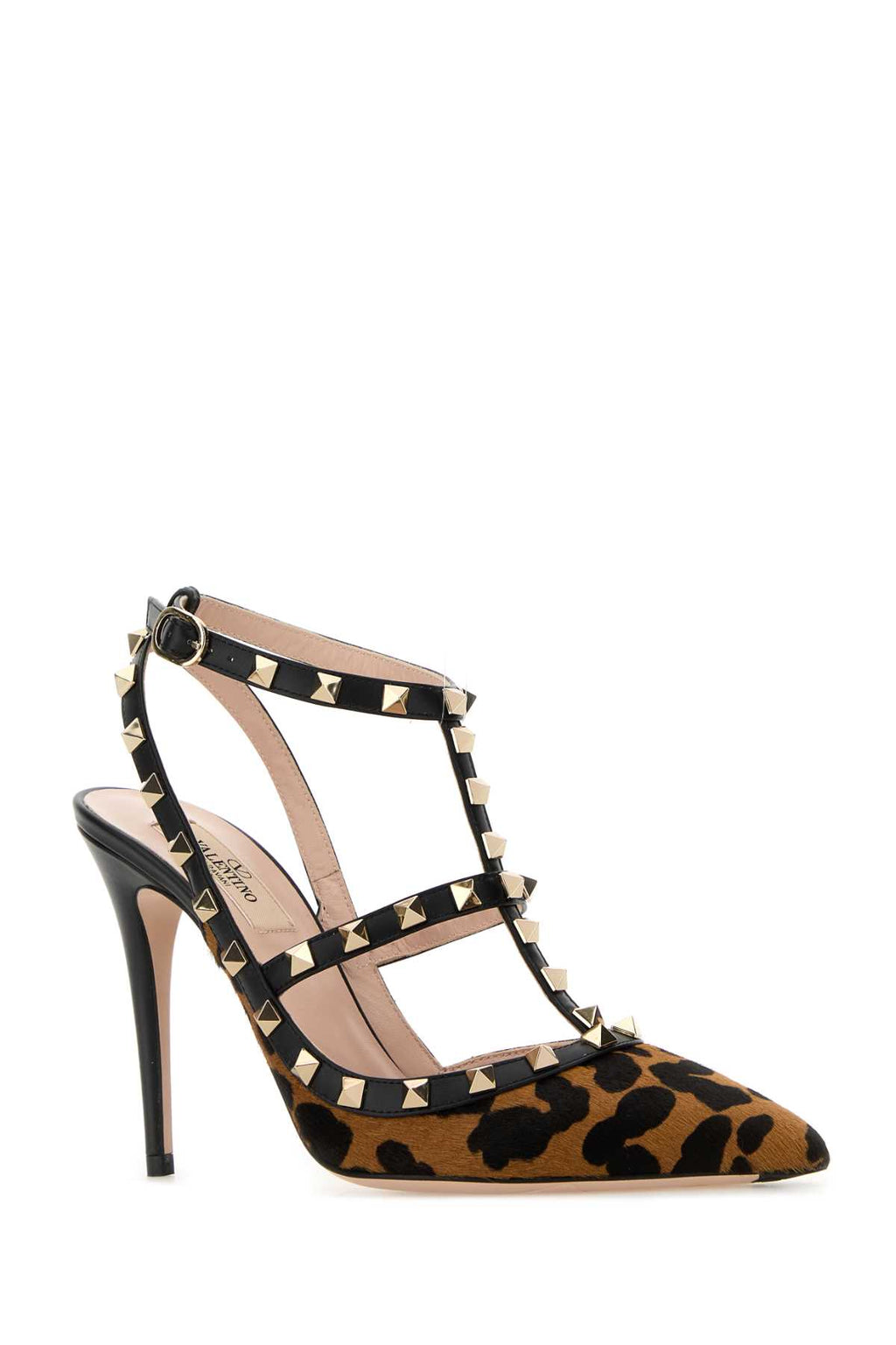 VALENTINO GARAVANI ANKLE STRAP | ROCKSTUD | For Women Exterior: 100% Leather Interior: 100% Leather Sole: Leather