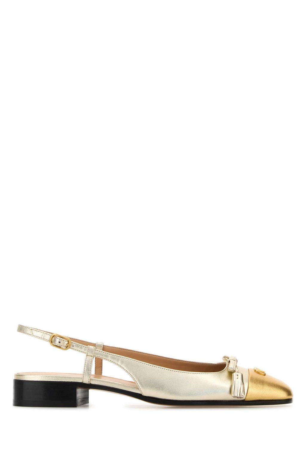 VALENTINO GARAVANI BALLERINA | VG VALET DU R For Women Exterior: 100% Leather Interior: 100% Leather Sole: Leather