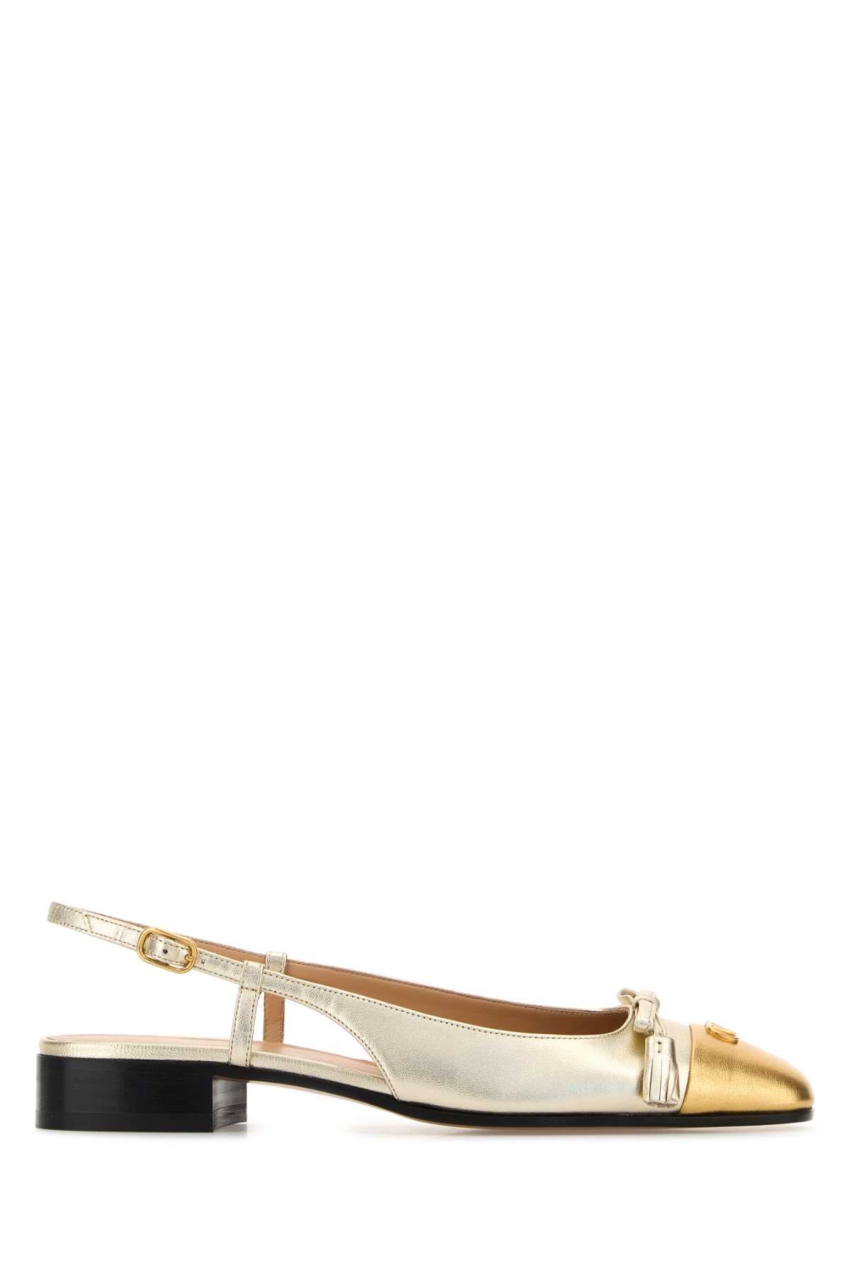 VALENTINO GARAVANI BALLERINA | VG VALET DU R For Women Exterior: 100% Leather Interior: 100% Leather Sole: Leather