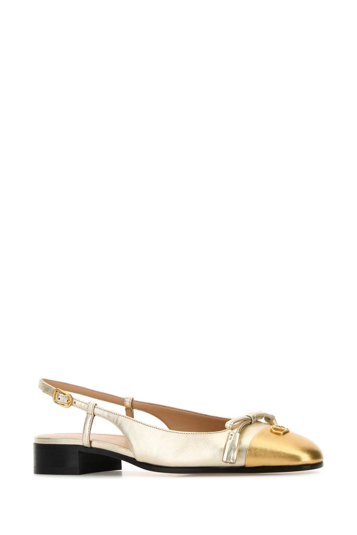 VALENTINO GARAVANI BALLERINA | VG VALET DU R For Women Exterior: 100% Leather Interior: 100% Leather Sole: Leather