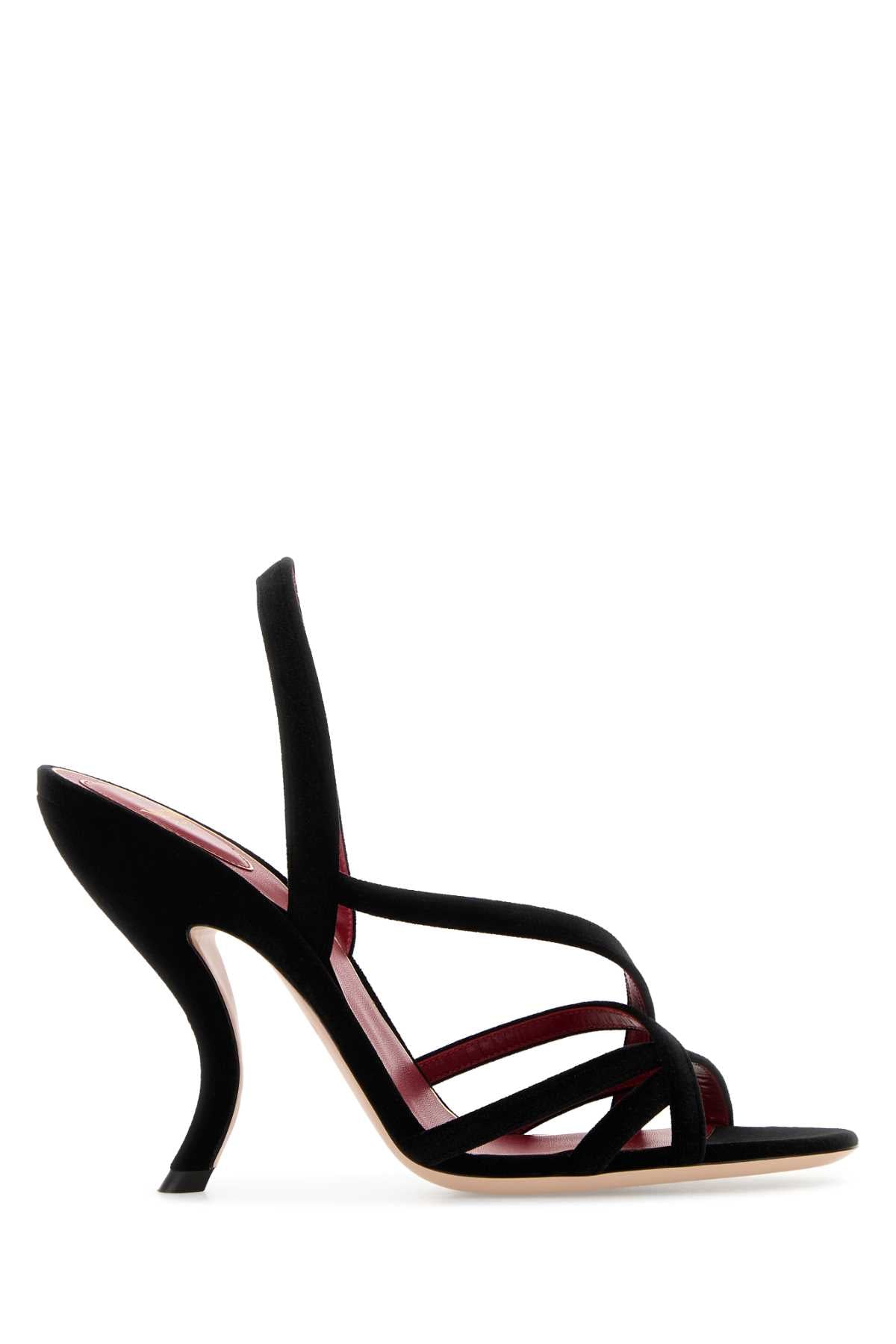 VALENTINO GARAVANI SANDAL | VALENTINO GARAVA For Women Exterior: 100% Fabric Interior: 100% Leather Sole: Leather