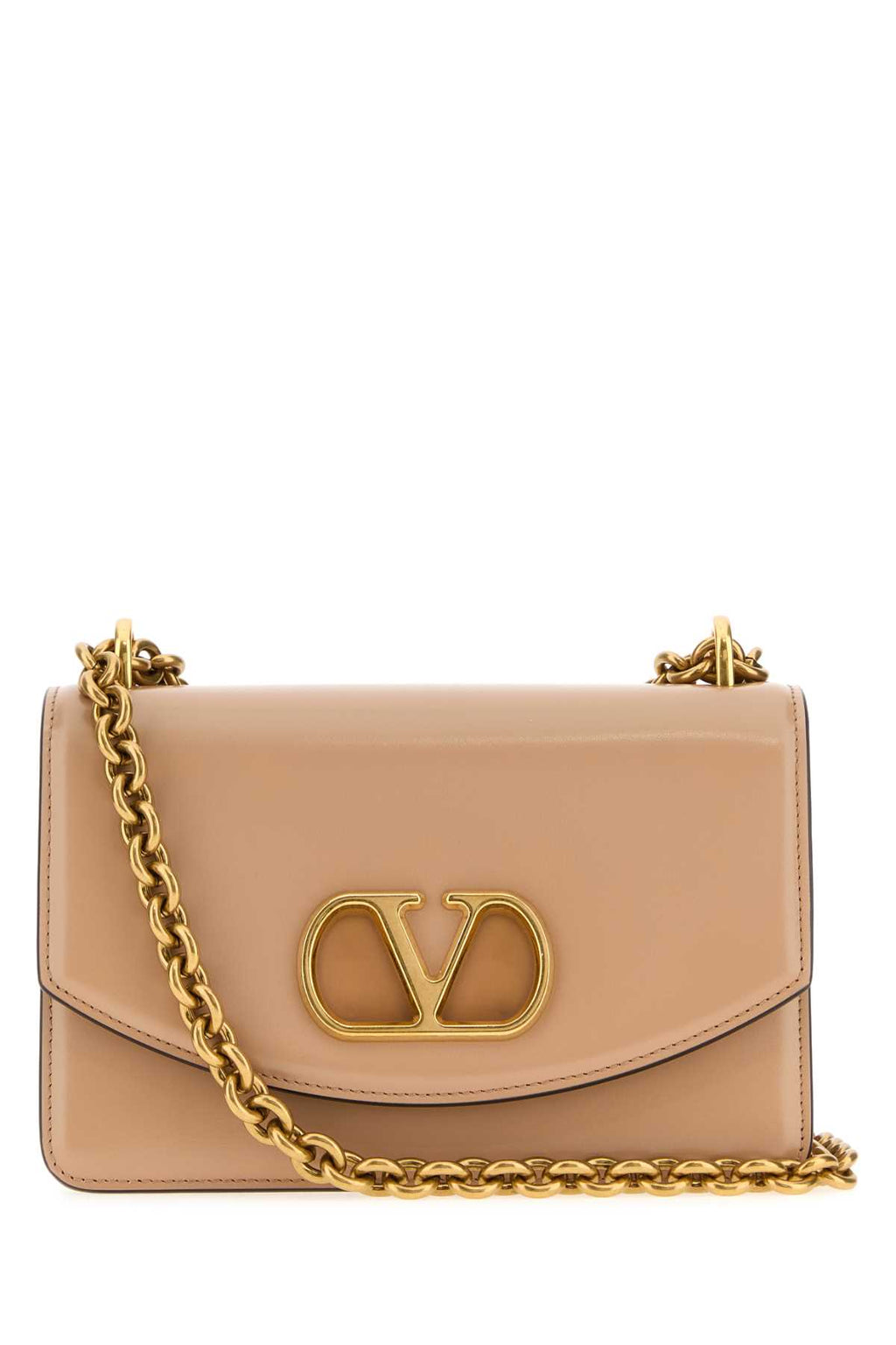 VALENTINO GARAVANI SMALL SHOULDER BAG | VAIN For Women Exterior: 100% Calf Lining: 100% Leather Finishing: Antiqued golden metal