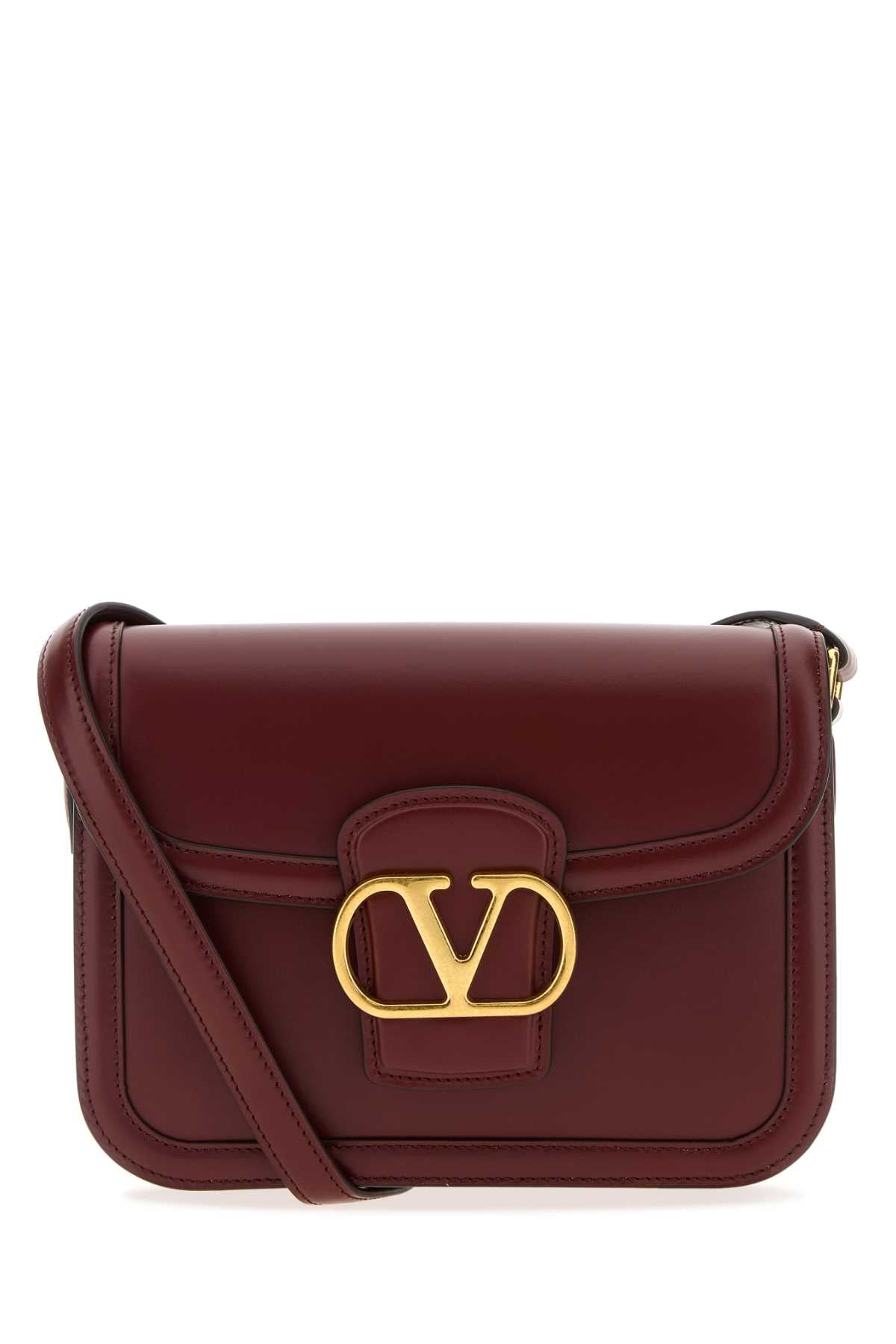 VALENTINO GARAVANI SMALL SHOULDER BAG | 9TO5 For Women Exterior: 100% Leather Lining: 100% Leather Finishing: Antiqued golden metal
