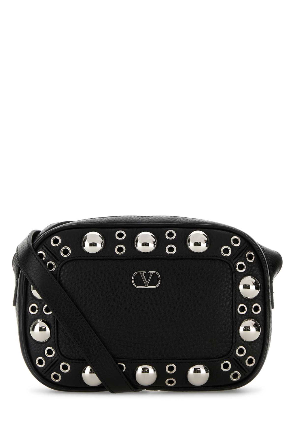 VALENTINO GARAVANI CROSS BODY BAG | NELLCOTE For Women Exterior: 100% Leather Lining: 100% Leather Finishing: Silver metal