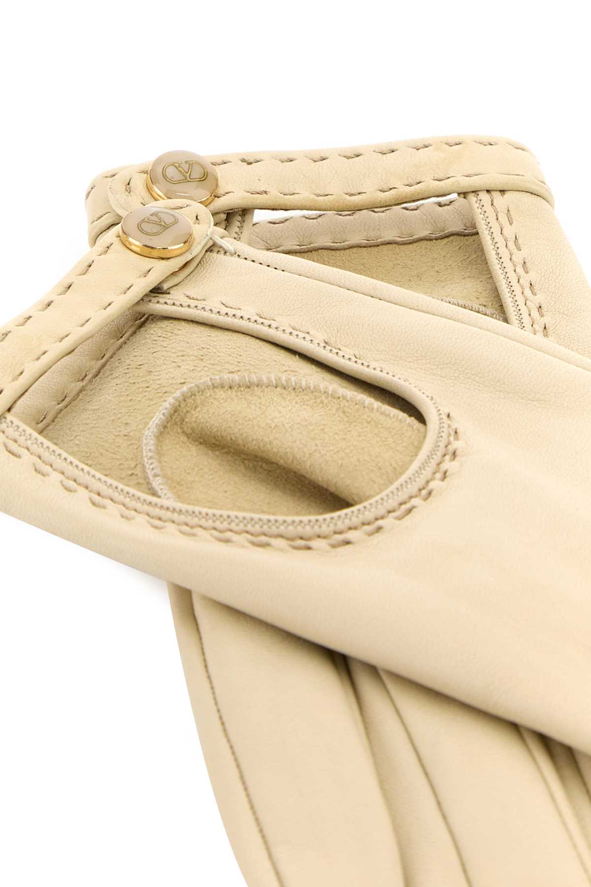 VALENTINO GARAVANI DRIVER GLOVES (L.22cm) | For Women Exterior: 100% Lamb