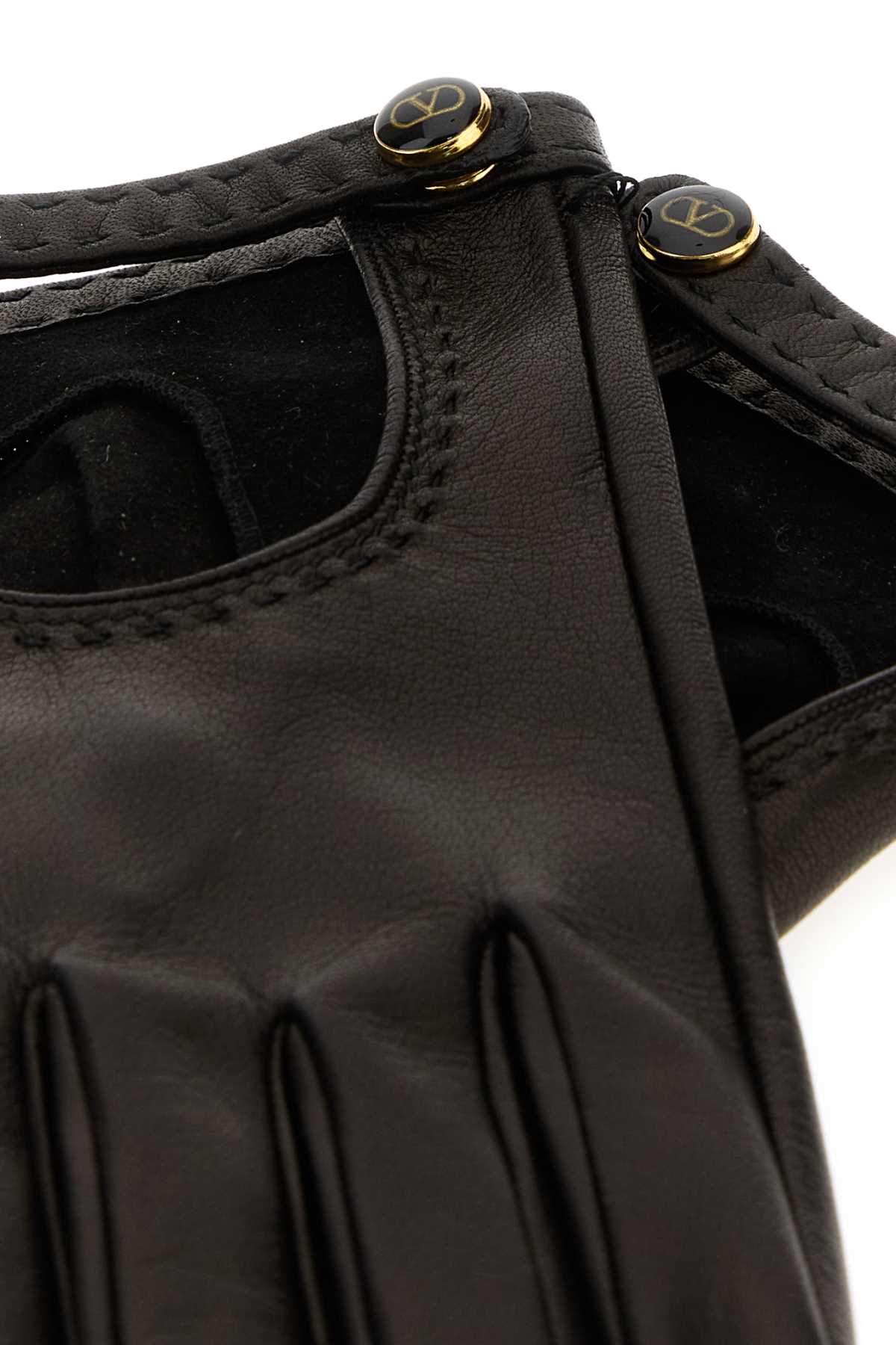 VALENTINO GARAVANI DRIVER GLOVES (L.22cm) | For Women Exterior: 100% Lamb