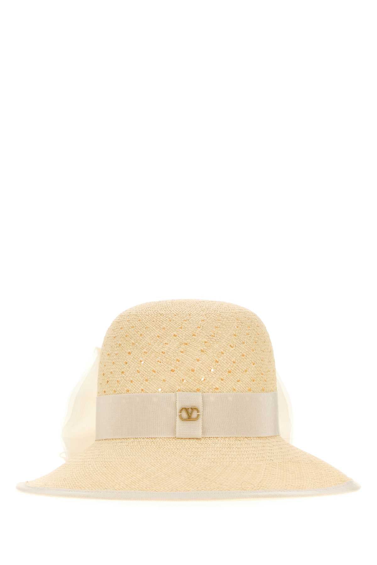 VALENTINO GARAVANI LARGE BRIM HAT (FALDA CM9 For Women Exterior: 100% Straw