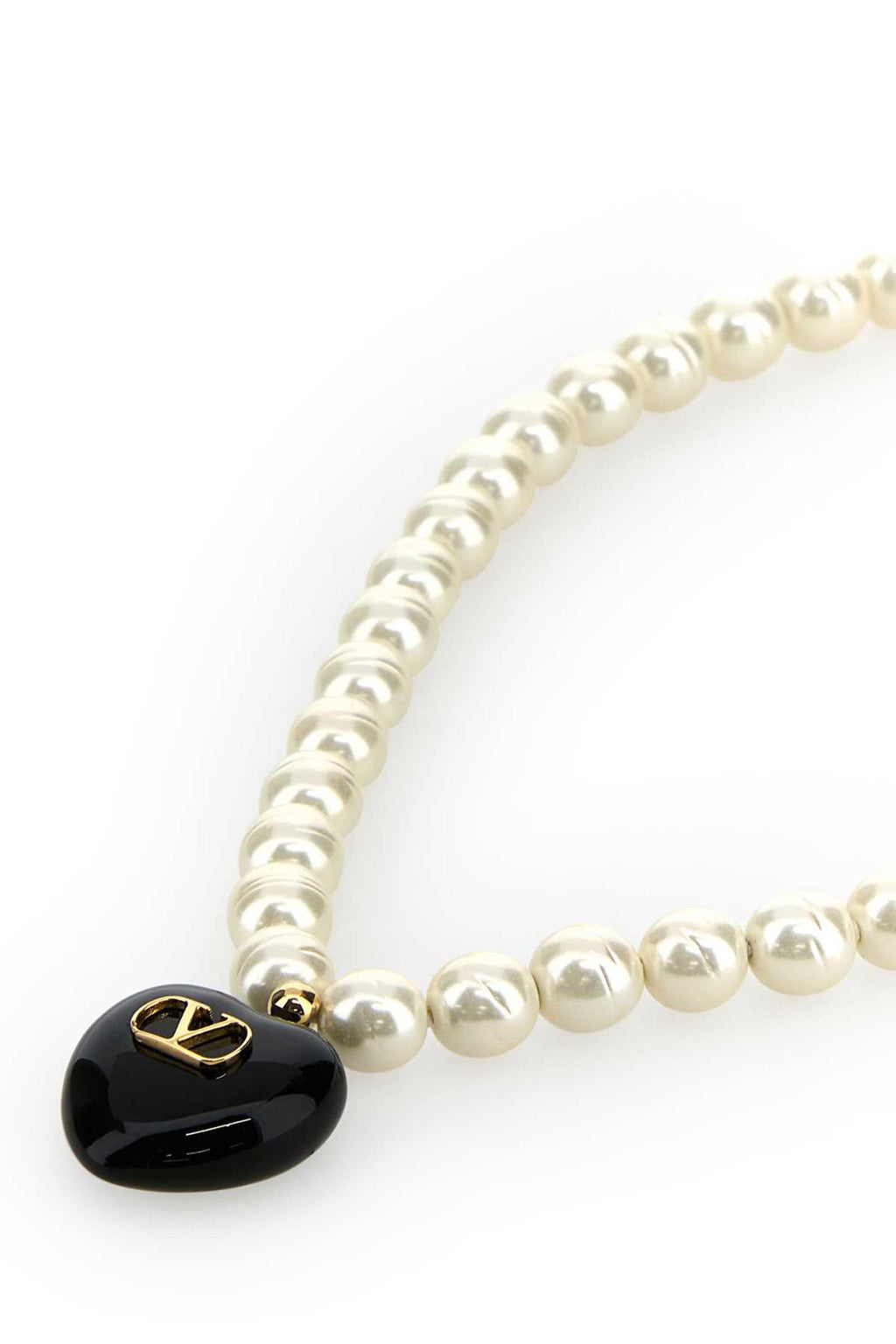 VALENTINO GARAVANI NECKLACE (L.45) | COEUR R For Women Exterior: 100% Pearls Finishing color: Gold