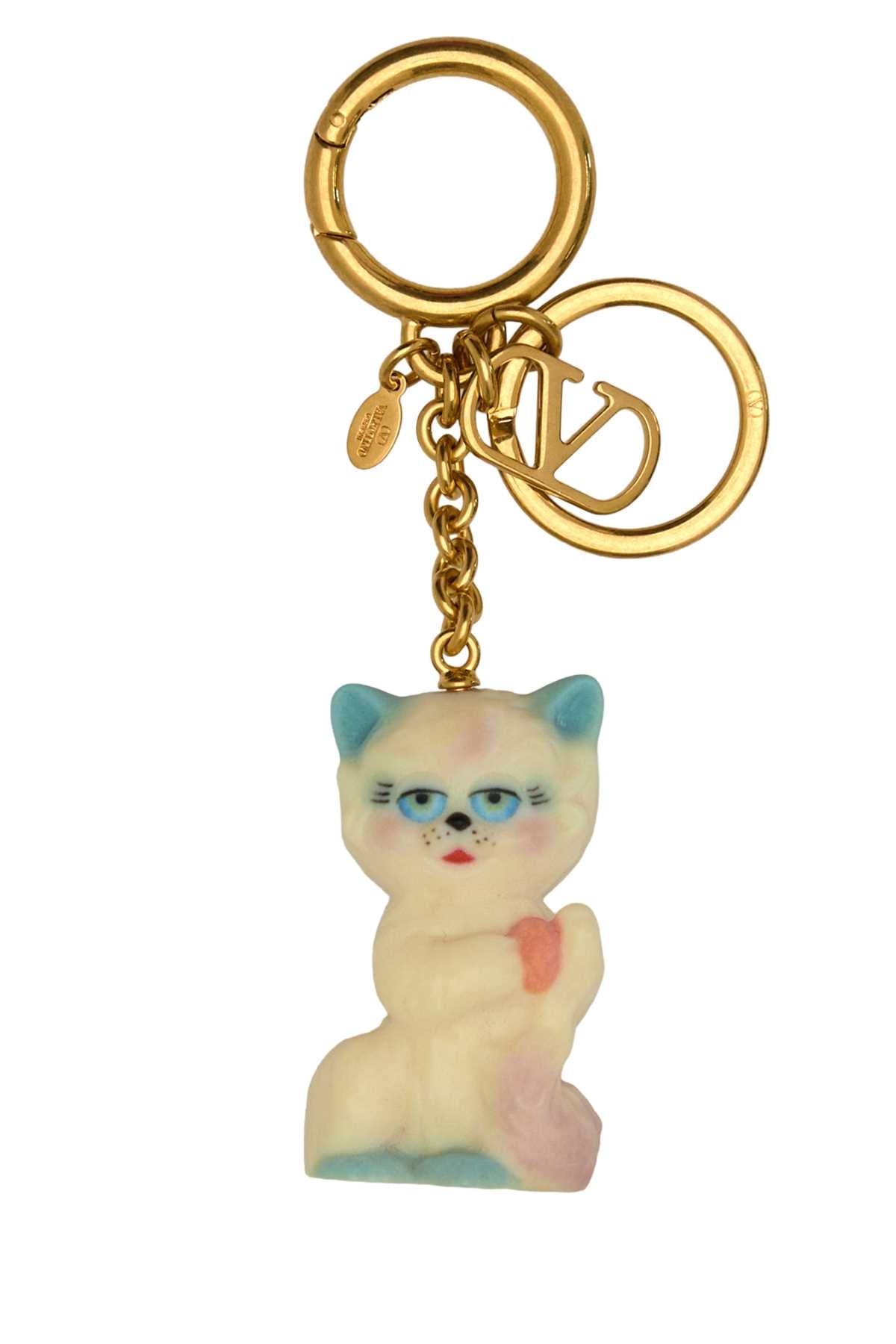 VALENTINO GARAVANI KEY RING | LE CHAT DE LA For Women 100%PLASTIC MATERIALS