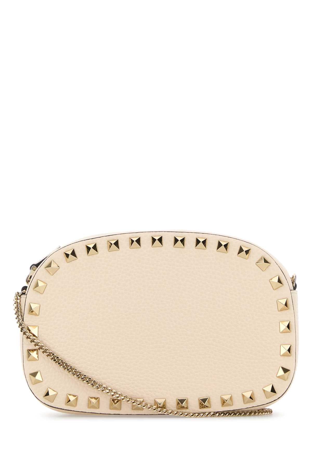 VALENTINO GARAVANI POCHETTE | ROCKSTUD | VIT For Women CALF LEATHER - BOS TAURUS