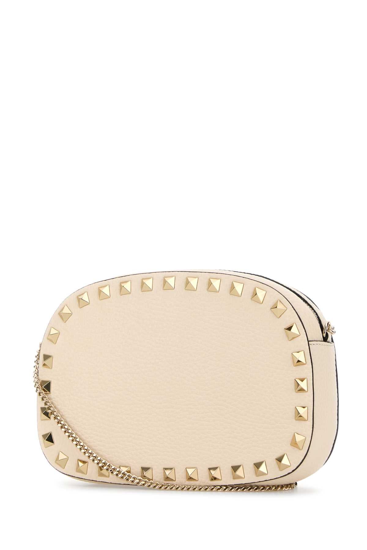 VALENTINO GARAVANI POCHETTE | ROCKSTUD | VIT For Women CALF LEATHER - BOS TAURUS