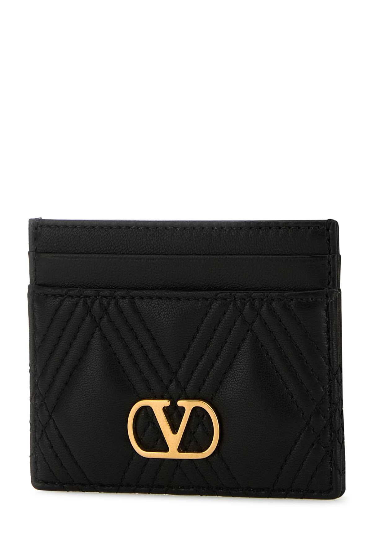 VALENTINO GARAVANI CARD HOLDER | QUILTIE 67 For Women LAMBSKIN LEATHER - OVIS ARIES ARIES