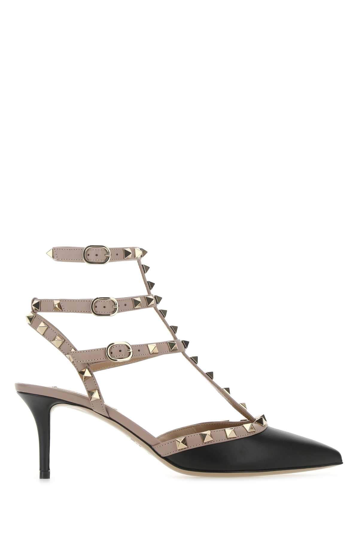 VALENTINO GARAVANI ANKLE STRAP | ROCKSTUD | For Women Exterior: 100% Calf Interior: 100% Leather Sole: Leather